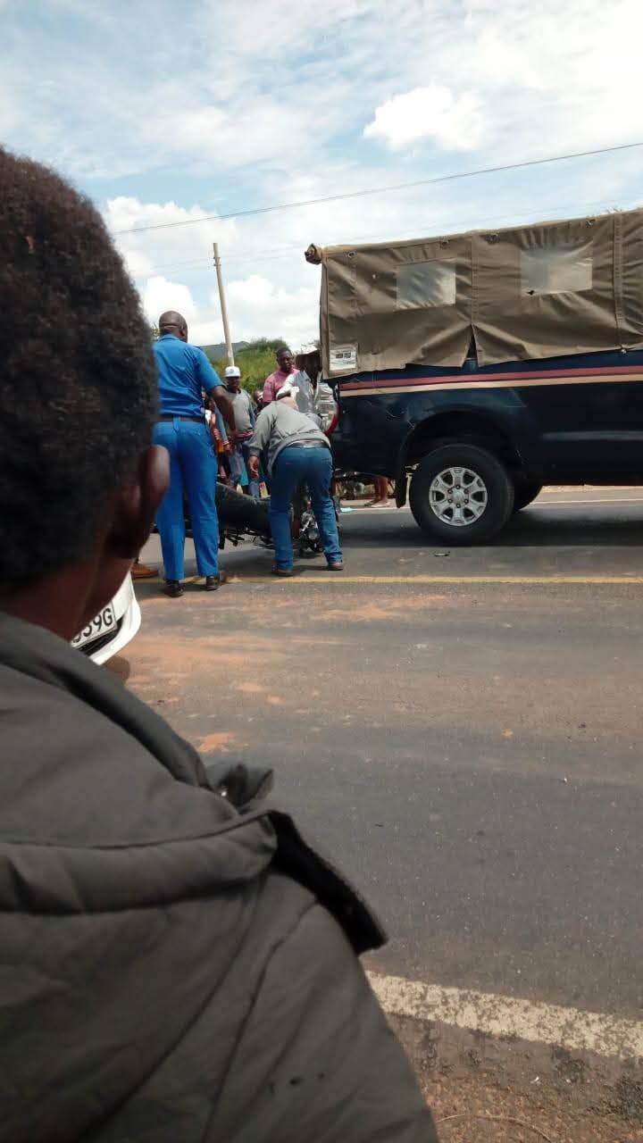 Bodaboda Rider Dies After Rear-End Crash with Truck on Kithimani-Matuu Road