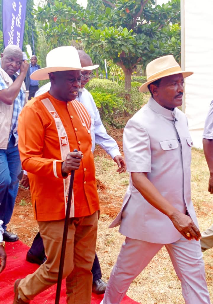 Rigathi Gachagua Endorses Kalonzo Musyoka as Kenya’s Most Trusted Leader During Tsekuru Homecoming