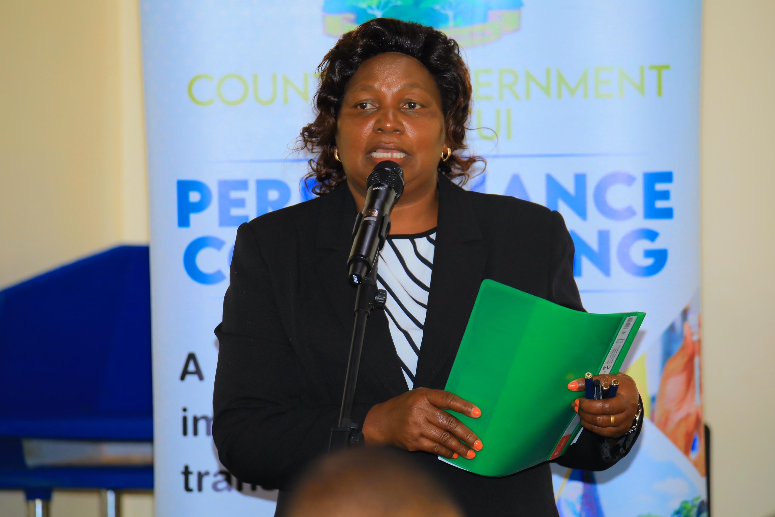 Kitui County Commits to Full Performance Contracting Cycle — Chief Officer Francisca Kyui