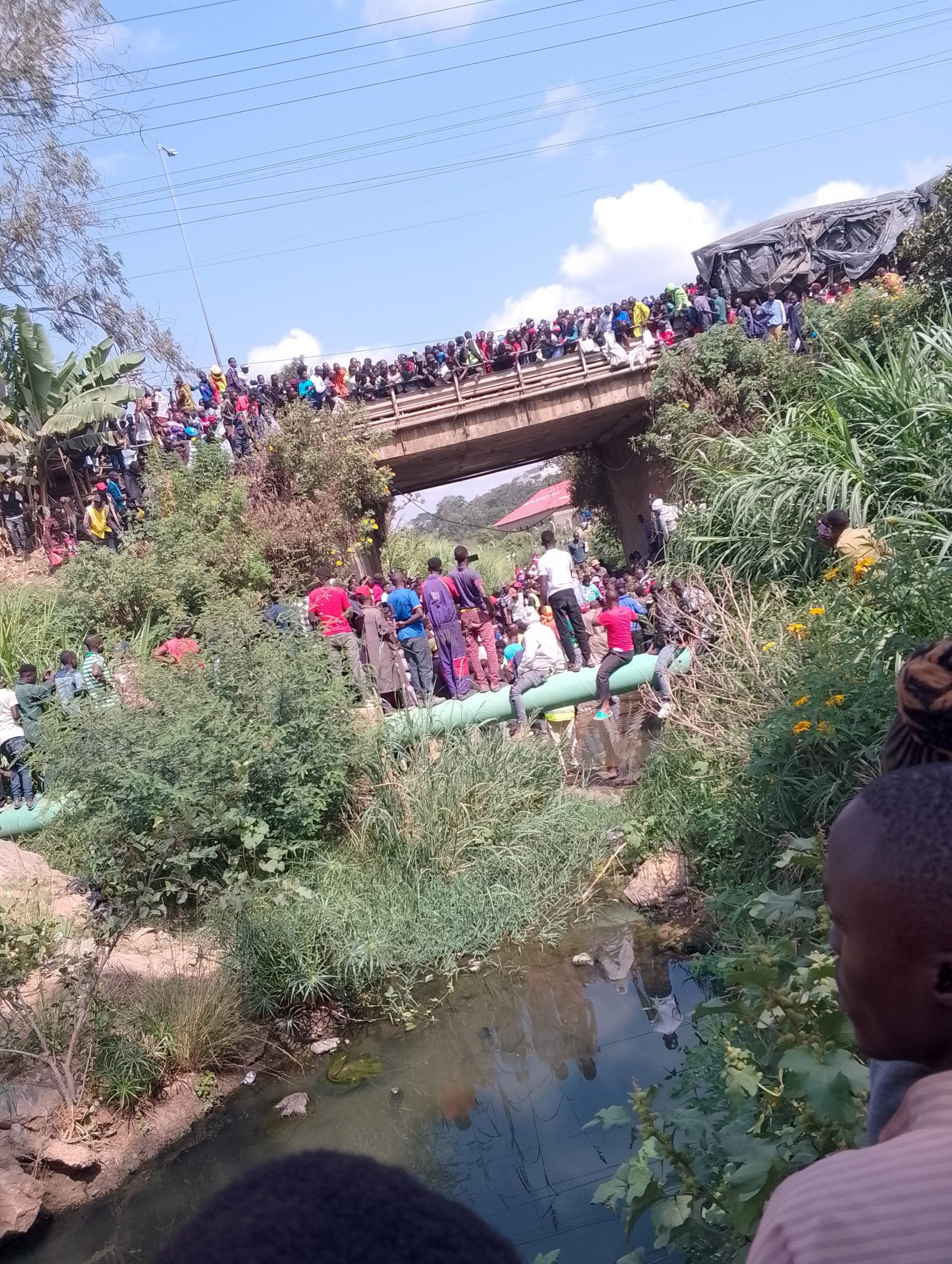 Shock and Fear Grips Kalundu After Body of Unknown Man Found Under Bridge
