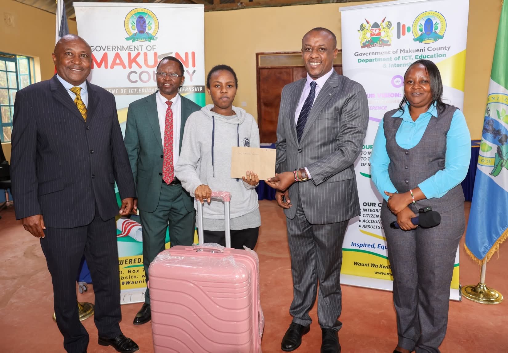 Governor Mutula Champions Education as 81 Makueni Students Earn County Scholarships