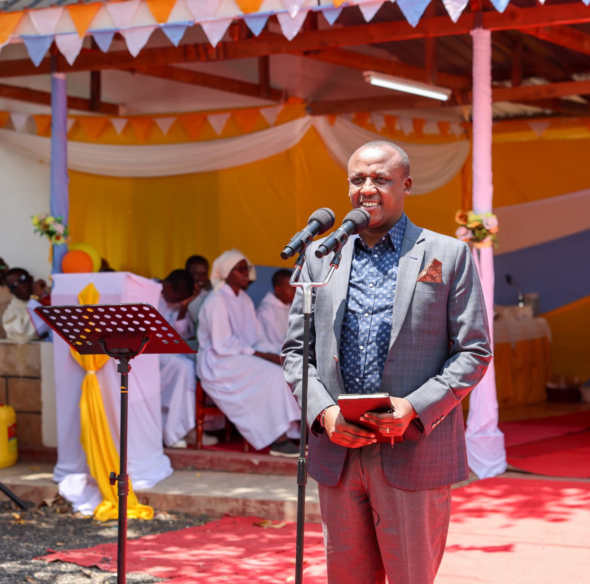 Governor Mutula Commits to Stronger Church-County Partnership as Bishop Kamomoe Takes Office in Wote