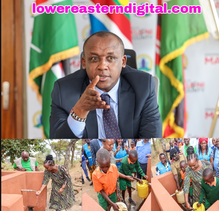 Governor Mutula’s Leadership Brings Water Relief to Kasikeu as Lumu Borehole Serves Over 2,000 Residents