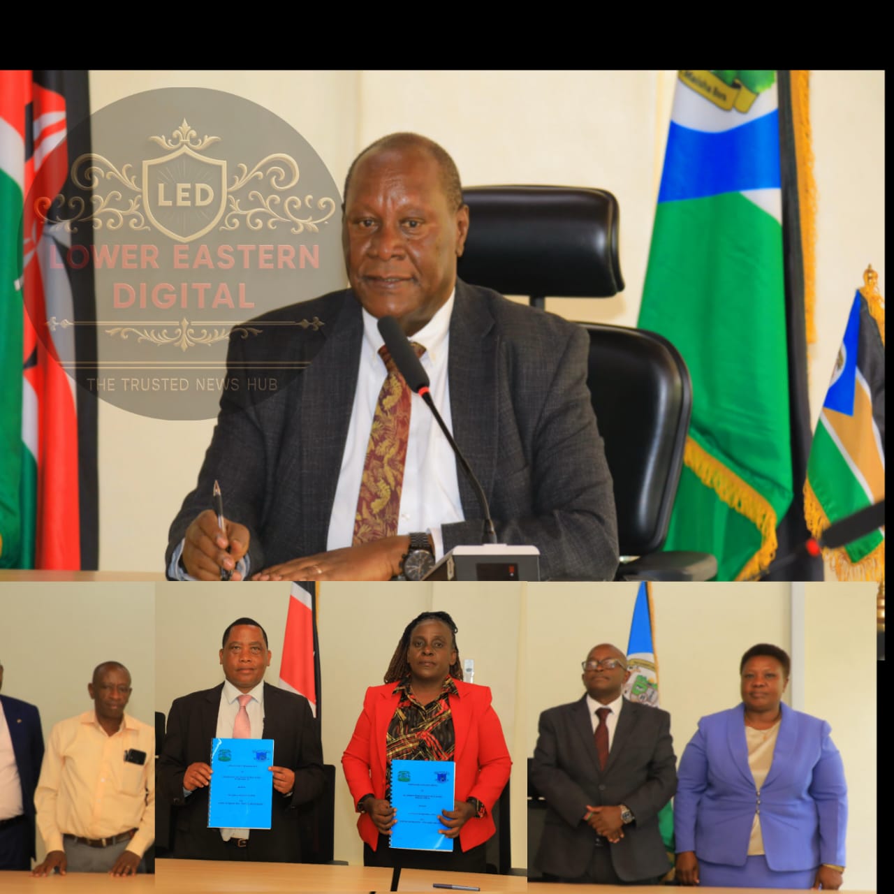 Kitui County Signs Landmark MoU with Tiva Secondary for Utalii College Campus and AIC Mission Hospital
