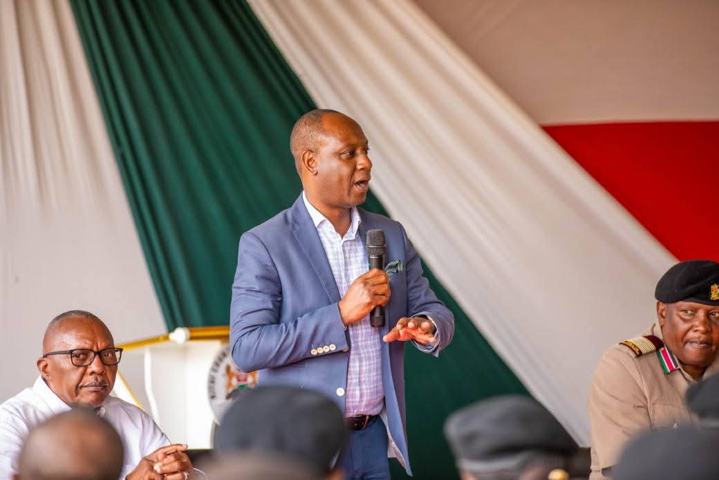 PS Jonathan Mueke Leads Sensitization Drive on NYOTA Program in Kitui, Urges Youth to Apply in Large Numbers