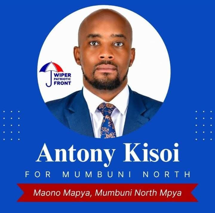 Hon. Anthony Kisoi: The Right Choice to Lead Mumbuni North Ward into a New Era of Development