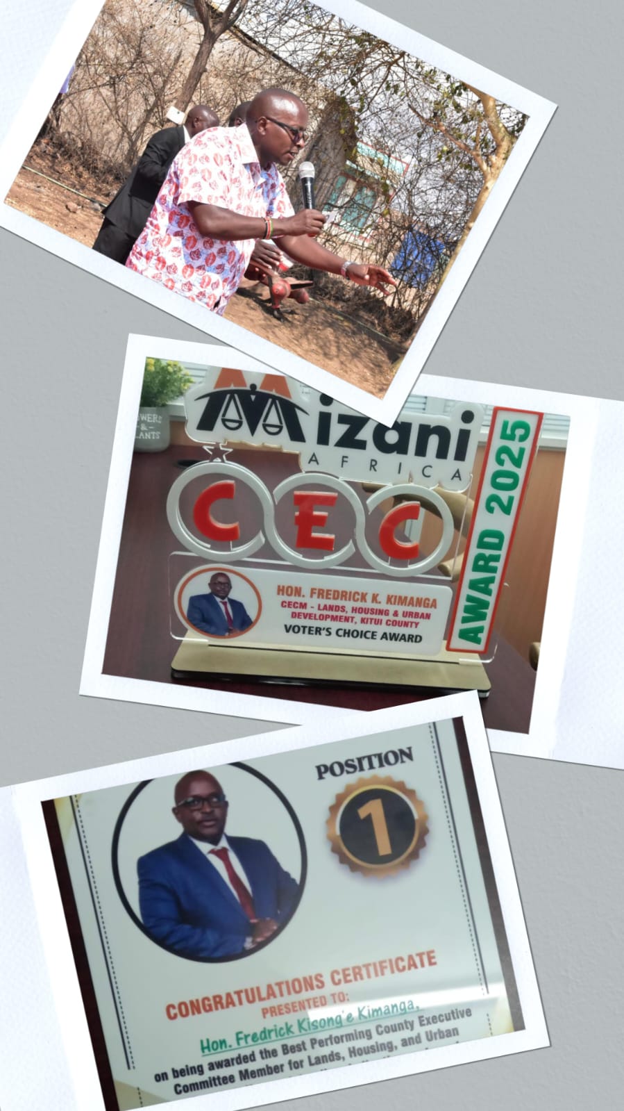 Generali Fredrick Kimanga Crowned Best Performing CECM in Kenya, Emerges as the Hope for Kitui West