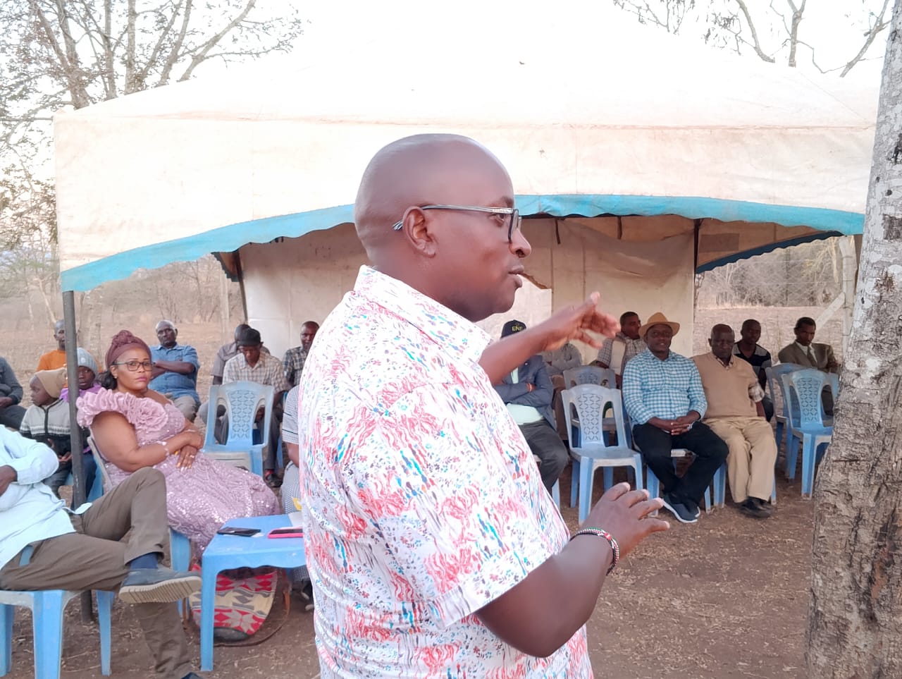 Most Preferred Kitui West 2027 MP, Waziri Generali Fredrick Kimanga, Condoles with the Family of Julius Ndonga Katumo .