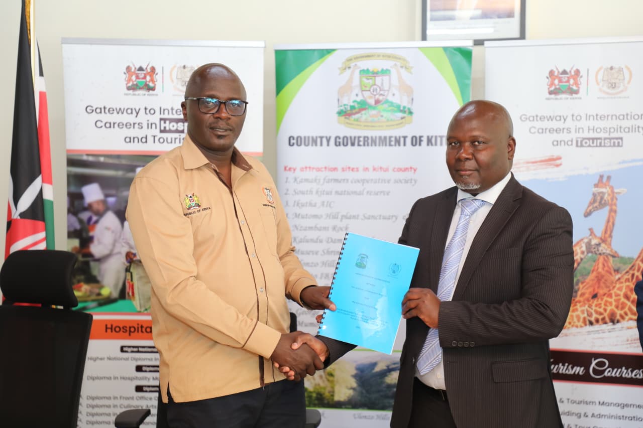 Kitui Partners with Kenya Utalii College to Boost Tourism and Hospitality Training