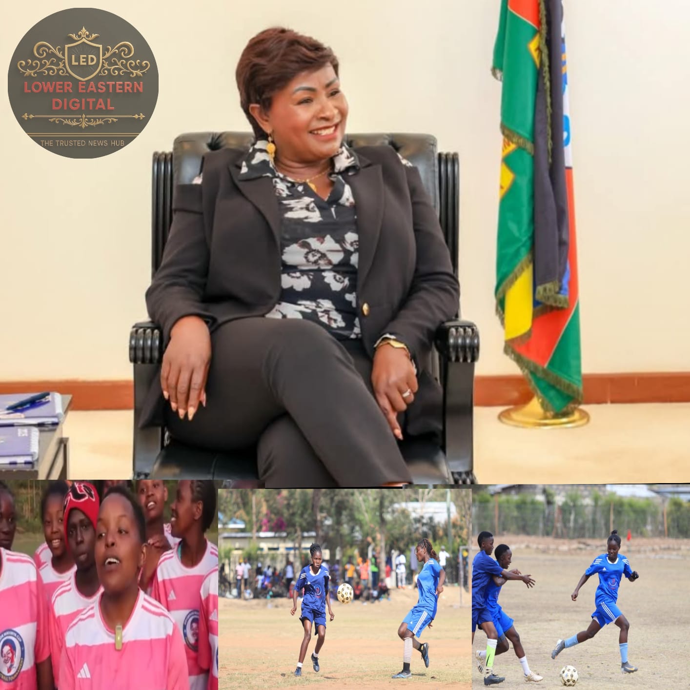 A Governor Like No Other: Wavinya Ndeti’s Cup Inspires Unity, Talent, and Hope Across Machakos County