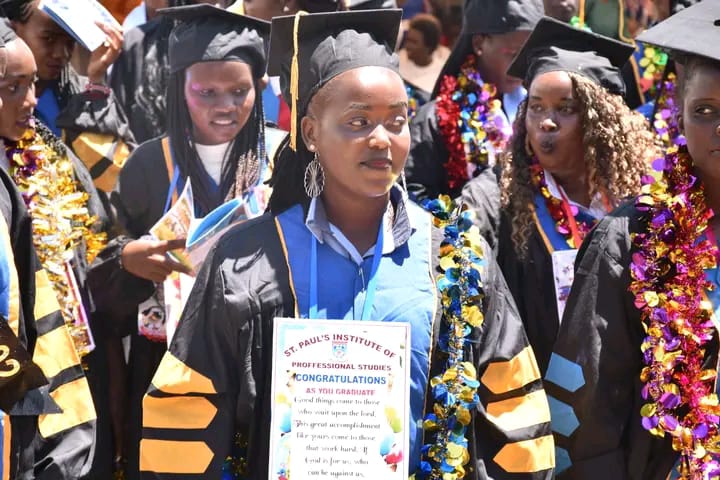 St. John Paul II Vocational Institute Holds 3rd Graduation as Bishop Mwongela Urges Integrity, Discipline and Equal Opportunities