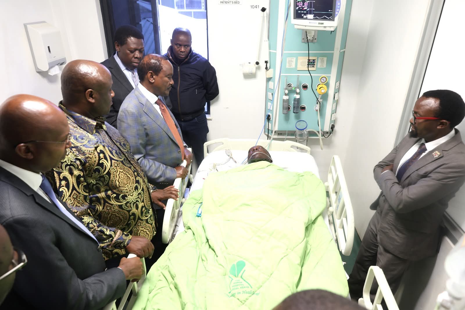 Kalonzo Condemns Police Brutality as Tuju Remains in Critical Condition