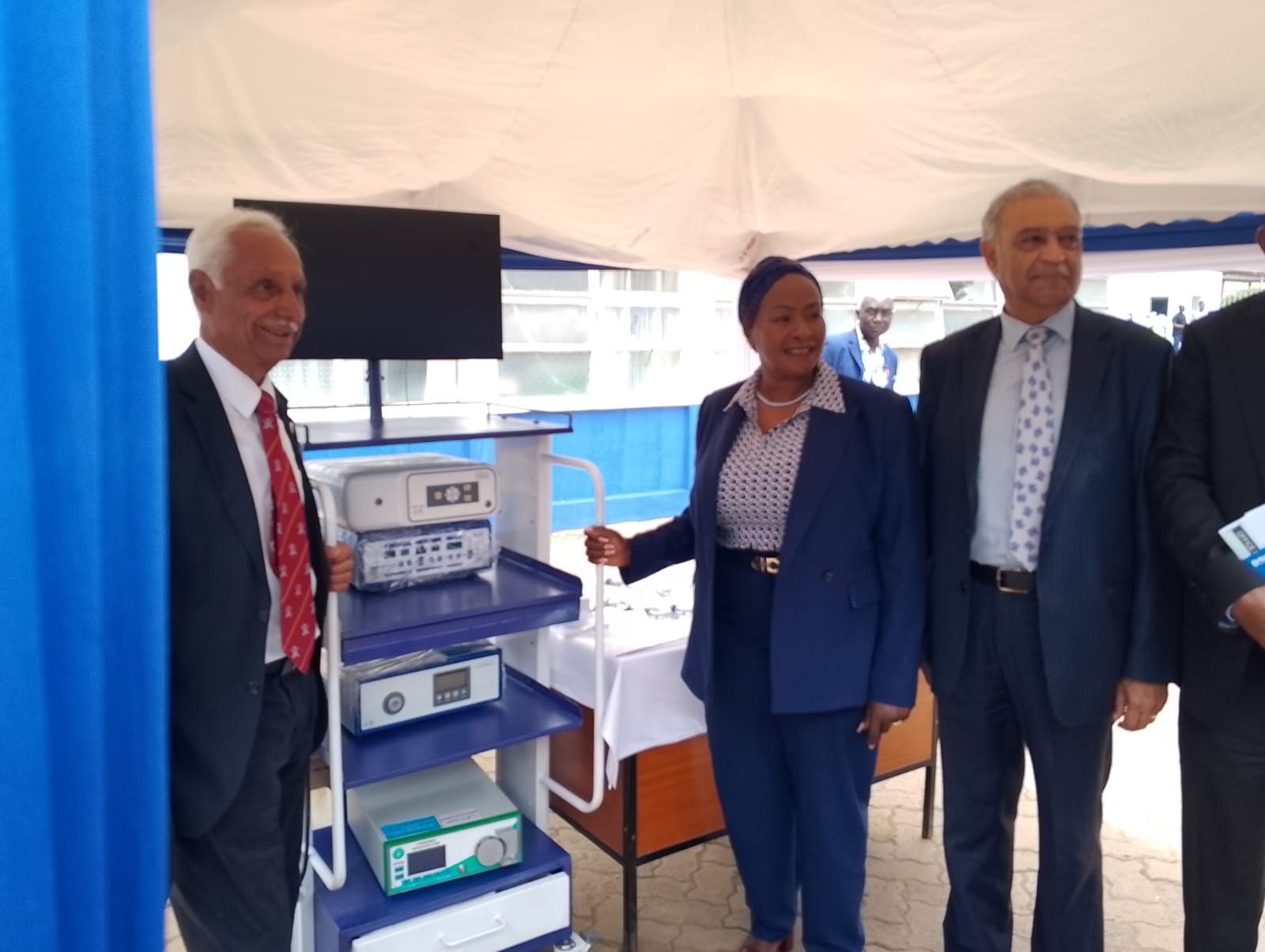 Governor Wavinya Ndeti Receives Advanced Laparoscopic Machine to Boost Healthcare at Machakos Level V Hospital