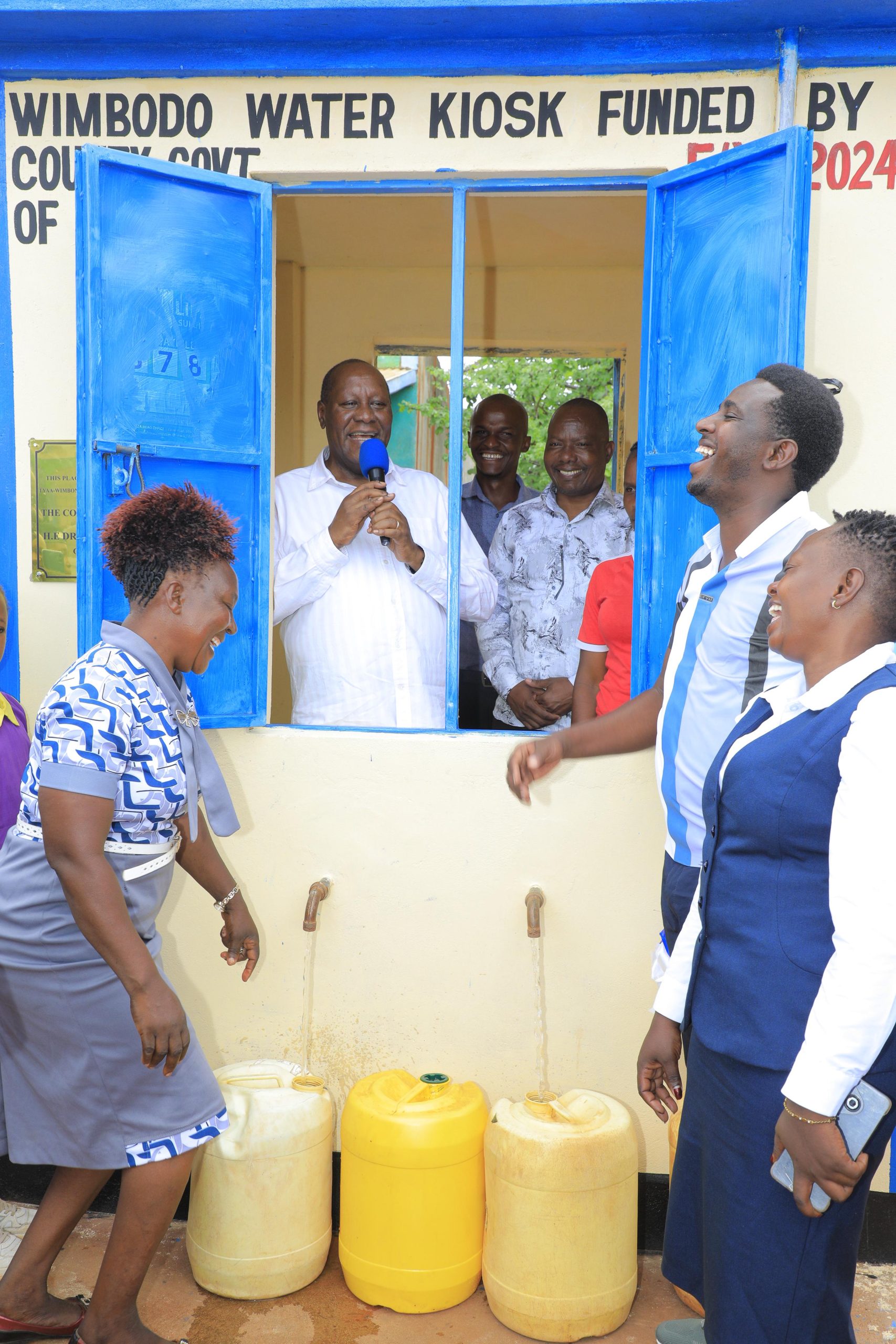 Governor Malombe Expands Water Access in Mwingi West with Commissioning of Multi-Million Sump Well Project