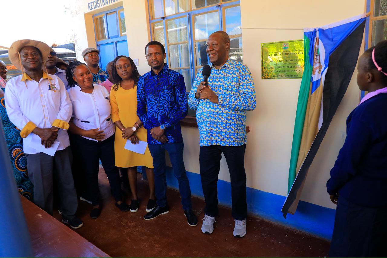 Governor Malombe Deepens Grassroots Healthcare with Commissioning of Kathungu Dispensary in Kitui South
