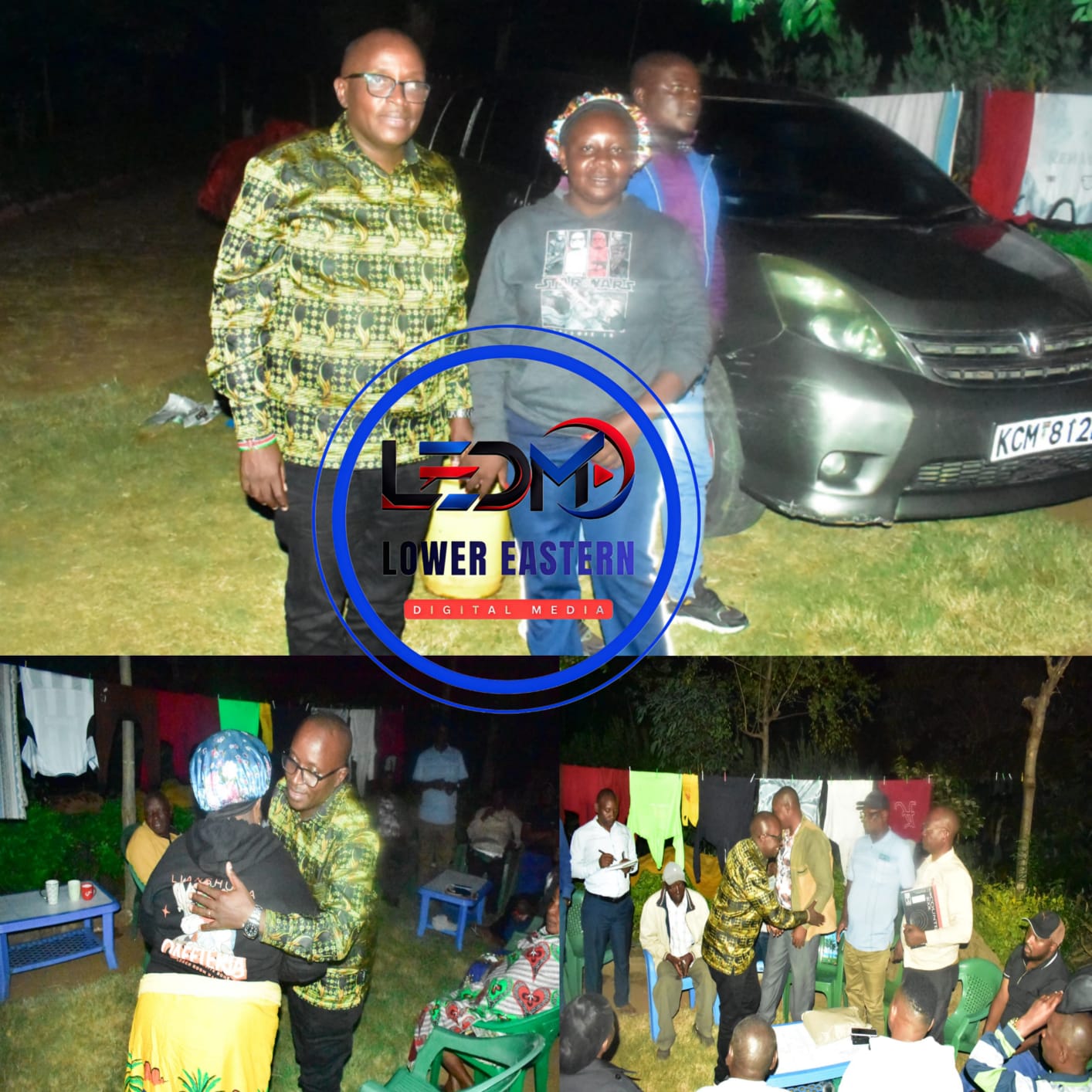 Hon. Generali Fredrick Kimanga Condoles With Bereaved Family in Kitui Rural
