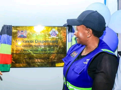 Governor Wavinya Ndeti Commissions Makakoi Dispensary, Expanding Healthcare Access in Kalama Ward.