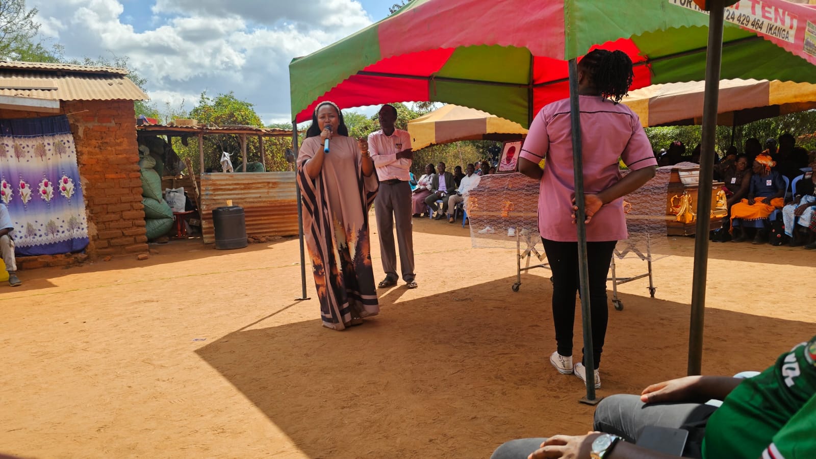 Hon. Fridah makasi joins ikanga residents in honoring judge mutisya, helps raise school fees for orphans