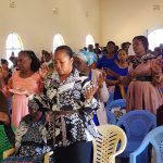 Hon. Fridah Makasi Worships with Nyuani DCC Congregation During Development Fundraiser