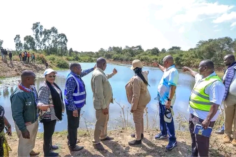 Governor Wavinya Ndeti Strengthens Water Security in Matungulu West with Expansion of Isooni Earth Dam.