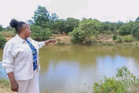 Governor Wavinya Ndeti Commits to Expanding Kwa Kitoi Dam to Boost Water Access and Food Security in Matungulu East.