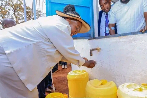 Governor Wavinya Ndeti Commissions Kinyui Market Borehole, Delivering Reliable Clean Water to Over 1,500 Households.