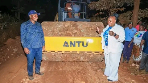 Governor Wavinya Ndeti Strengthens Development Agenda in Matungulu East with Road Upgrade and Residents’ Engagement.