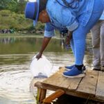 Governor Wavinya Ndeti Strengthens Aquaculture with 10,000 Fish Fingerlings at Kwa Nduu Dam to Enhance Food Security and Livelihoods.