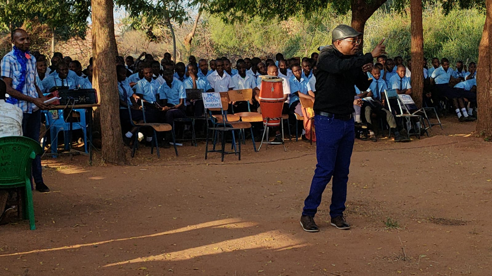 Hon. Simon Katua Mutia Champions Education Development at St. Peter’s Voo Secondary School Harambee