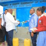 Governor Malombe Accelerates Development as He Commissions Karung’a Water Project and Renovated Katinga Dispensary in Kivou Ward