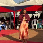 Incoming Kitui Woman Rep Hopeful Hon. Fridah Makasi Accompanied Wiper Party Leader Dr. Stephen Kalonzo Musyoka to Dr. Musili Munyambu’s Burial in Mwingi Central.
