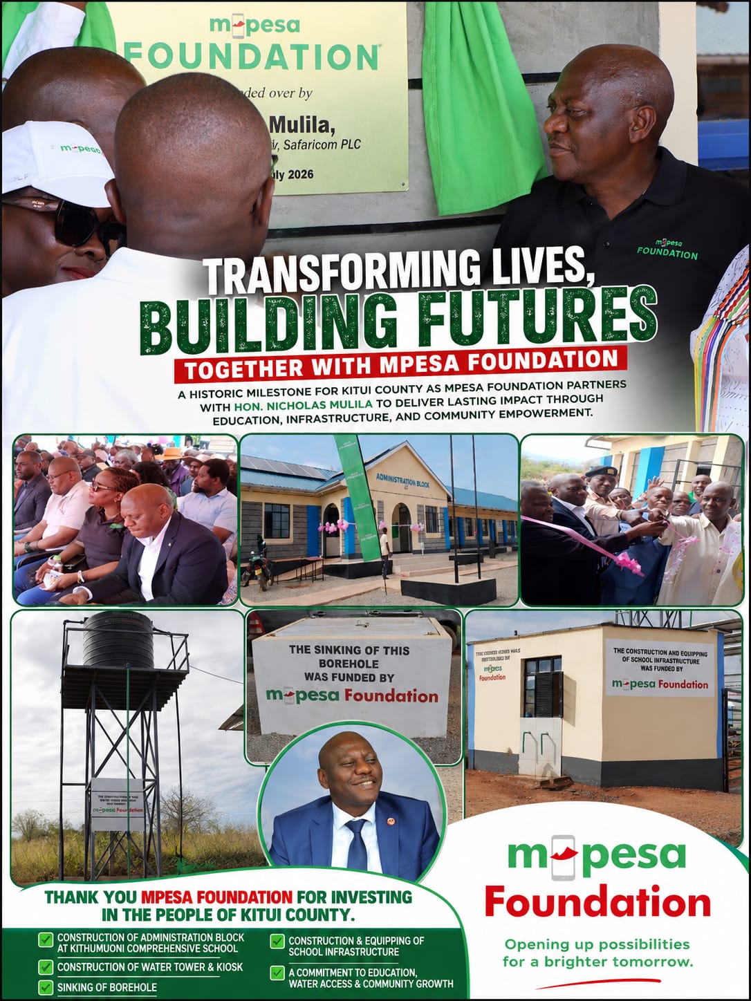 Nicholas Mulila Rallies Kitui Residents Behind Sustainable Water Solutions.