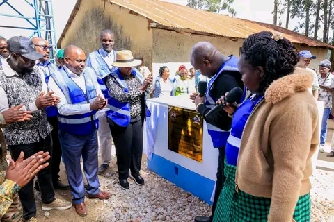 Wavinya Ndeti Delivers Lifeline as Kiteng’ei Borehole Water Project Is Launched.