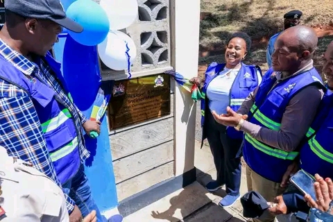 Governor Wavinya Ndeti Strengthens Medical Waste Management with New Incinerator at Kathiani Level 4 Hospital.