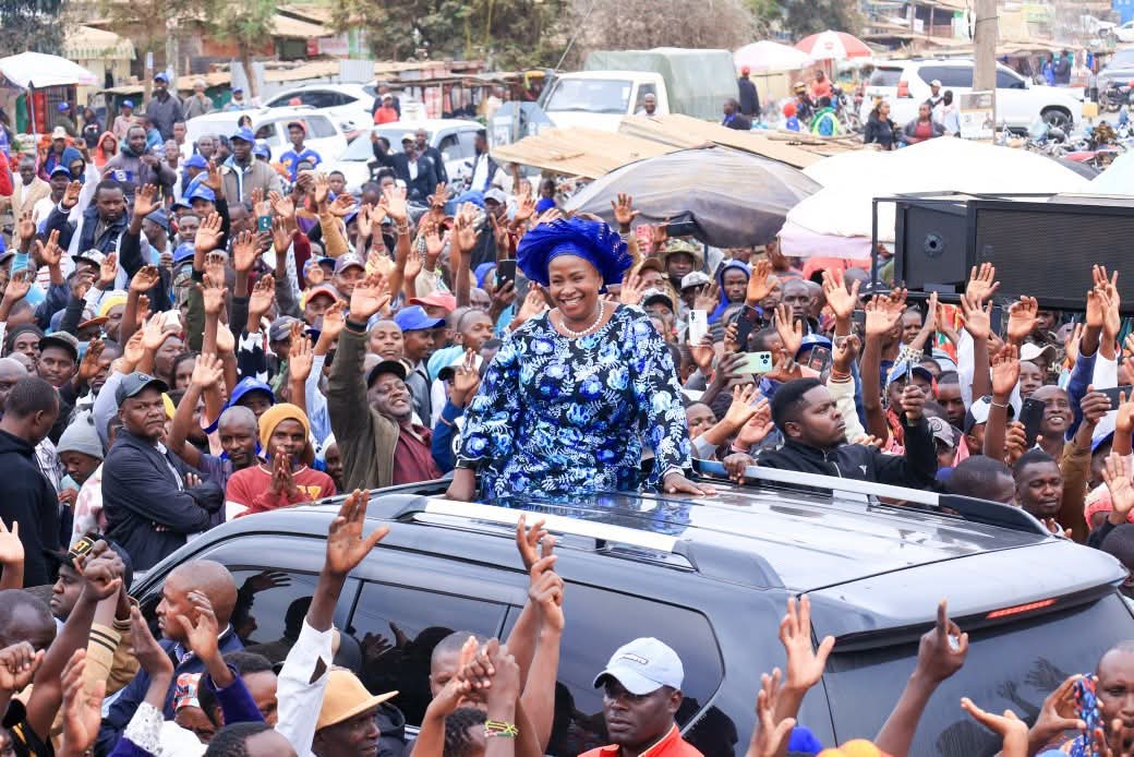 Governor Wavinya Ndeti Calls for Peaceful Politics and Youth Empowerment in Machakos.