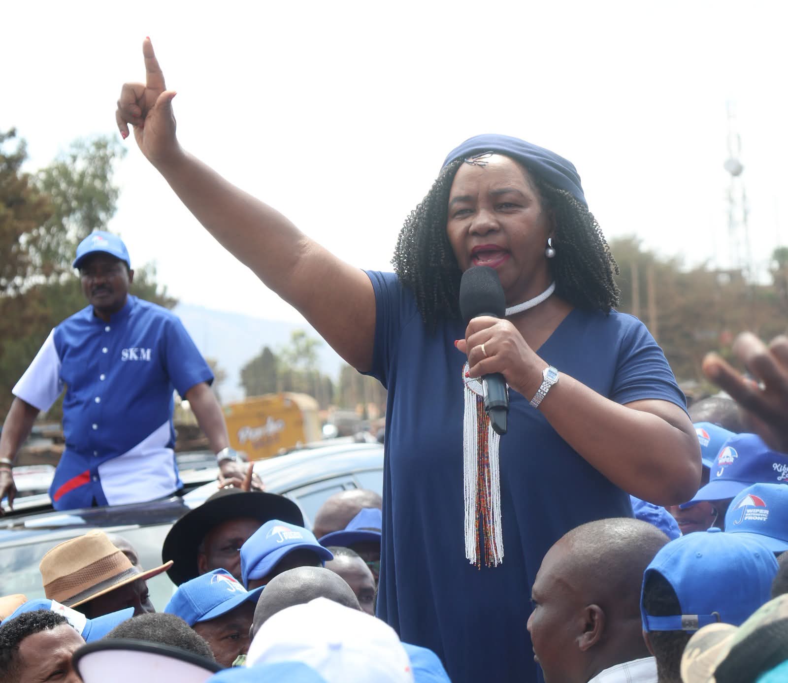 nyenze joined kalonzo in coast tour as wiper patriotic front strengthened grassroots networks.