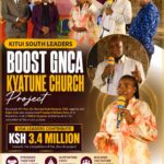 Kitui South MP Rachael Kaki Nyamai Leads UDA Leaders in KSh 3.4 Million Church Fundraiser at GNCA Kyatune.