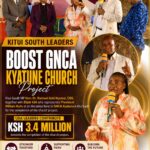 Kitui South MP Rachael Kaki Nyamai Leads UDA Leaders in KSh 3.4 Million Church Fundraiser at GNCA Kyatune.