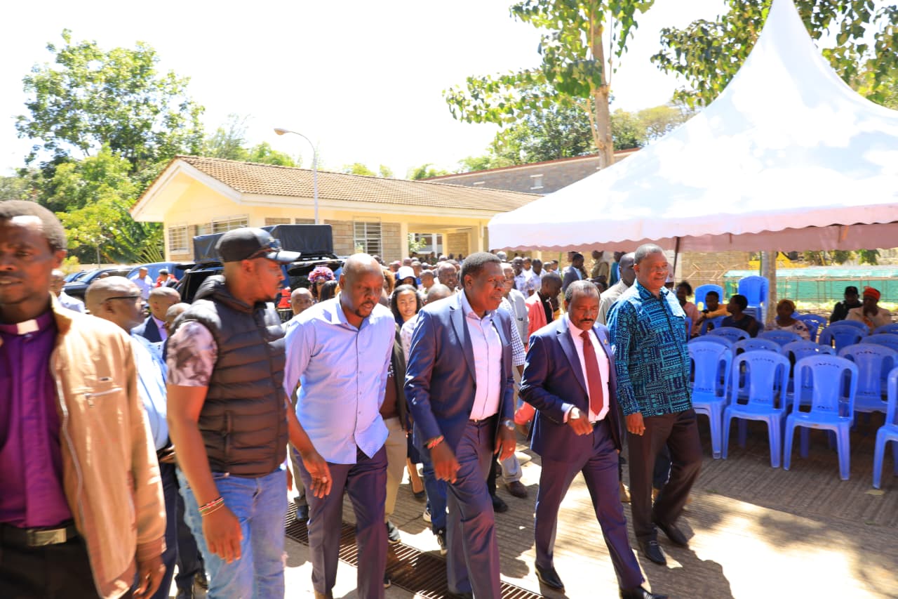 Nzilu Takes Centre Stage as Kitui Central MP Hopeful Joins Kalonzo at Key Opposition Prayer Day