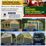 Kaki Nyamai’s Development Footprint Takes Shape at Kikwa Primary School.