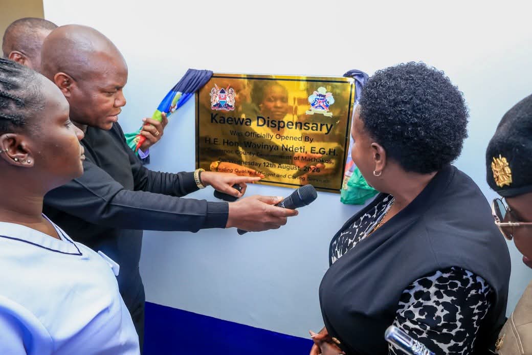 Governor Wavinya Ndeti Strengthens Healthcare Access with Opening of Kaewa Dispensary.