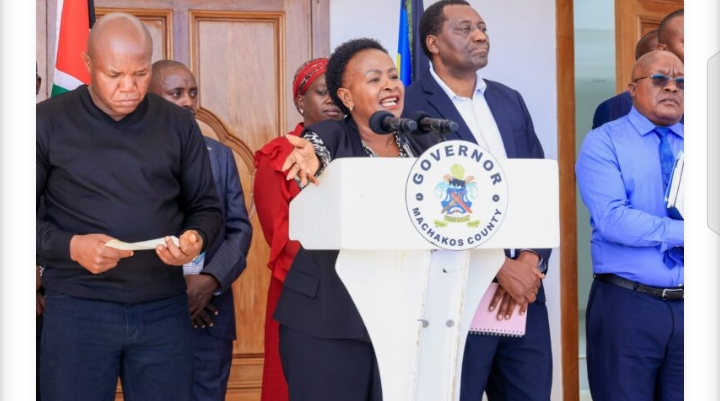 Wavinya Ndeti Moves to End Row with MCAs Over Machakos Development Funds.