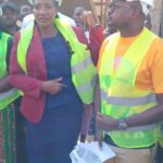 Rachael Kaki Nyamai Leads UDA Leaders in Inspecting Tulia Modern Market.