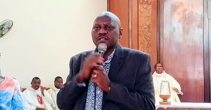 Nicholas Mulila Joins Faithful for Holy Mass at Kitui Cathedra