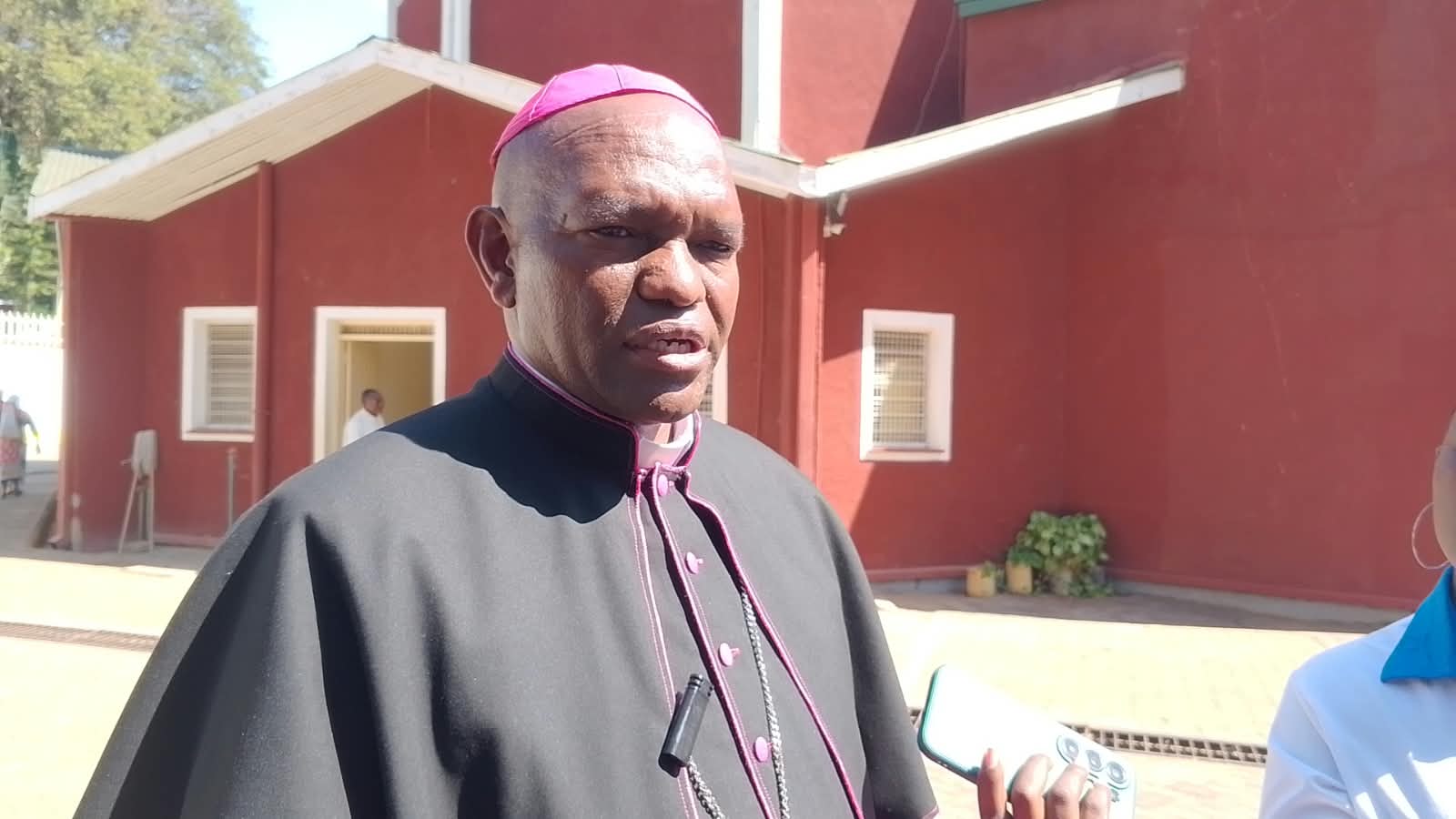 Bishop Mwandi calls for peaceful politics and careful voter choices.