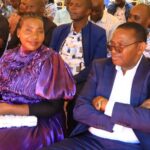 kitui south super mp Rachael Kaki Nyamai attends masinga parish fundraiser.