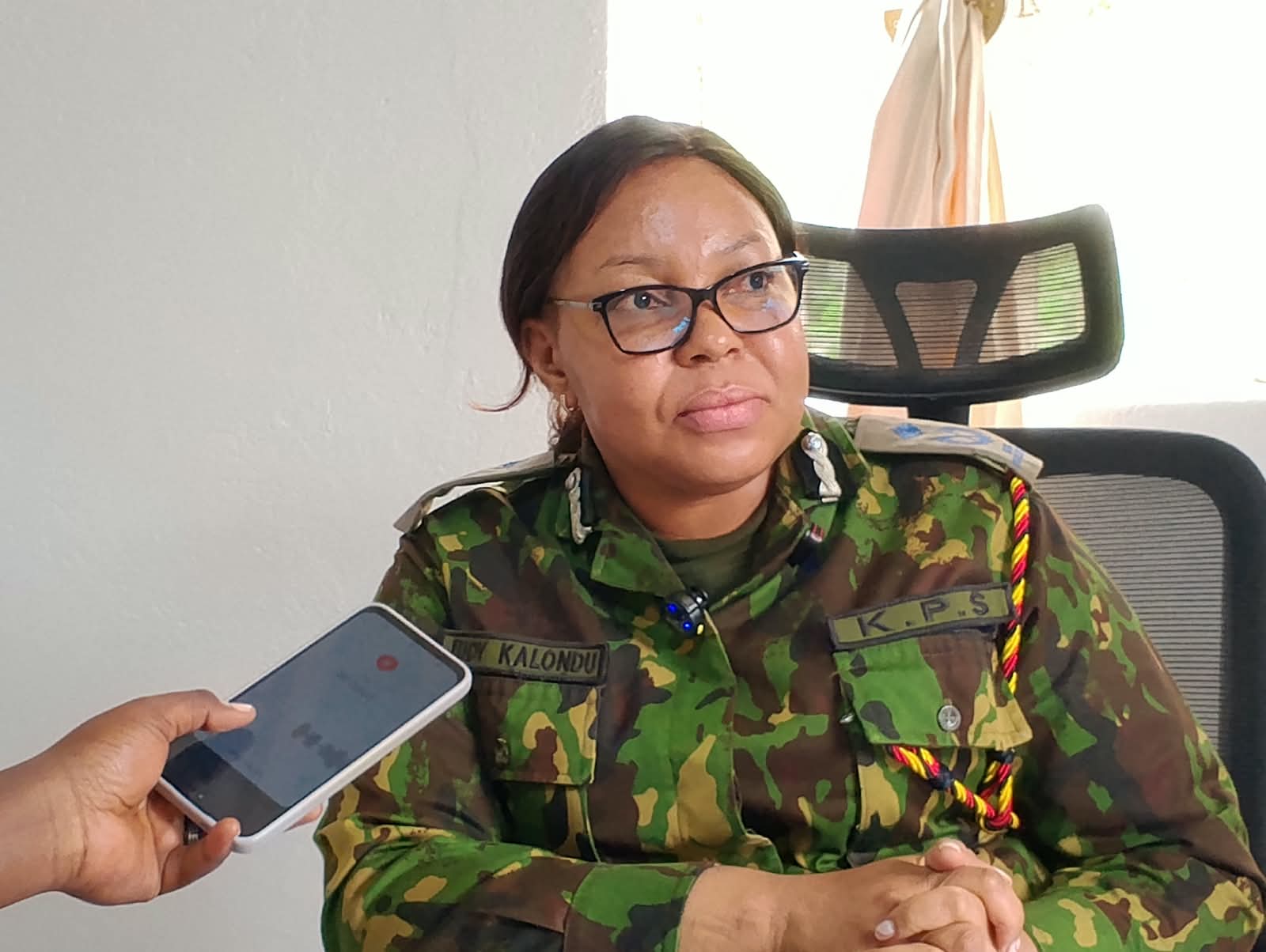 Kitui police commander Judy Kalondu vows tougher security, urges residents to report crime