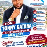 Tonny Katana Energises Kitui Township Race