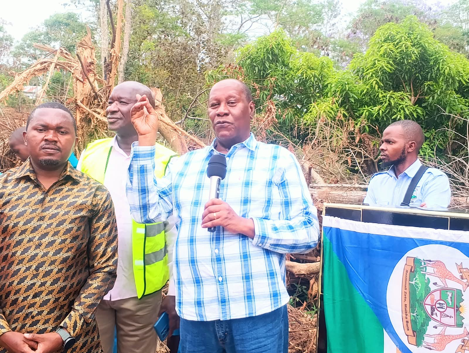 Malombe commissions improved kunguluni road and 30-metre drift in nzambani ward